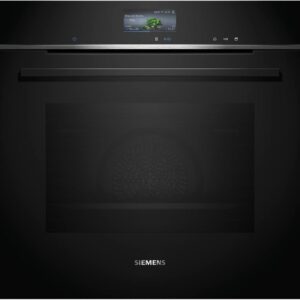 Forno de Encastre c/ Função Vapor iQ700 HR736G1B1 71L 3600W (Preto) - SIEMENS