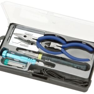 Kit Ferramentas com Ferro Soldar USB (Alicate Pontas, Alicate Corte, ...)