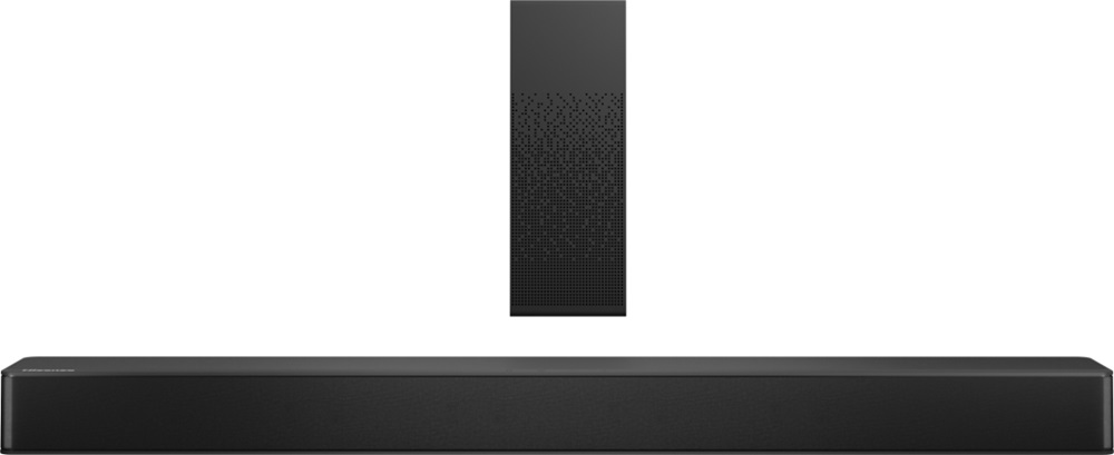 Soundbar + Subwoofer 2.1 Canais Bluetooth 240W HS2100 (Preto) - HISENSE