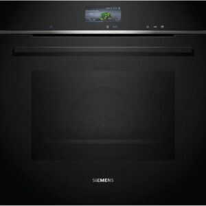 Forno de Encastre iQ700 HS736G3B1 Função Vapor 71L 3600W (Preto) - SIEMENS