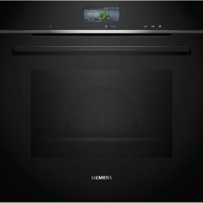 Forno de Encastre iQ700 HS736G3B1 Função Vapor 71L 3600W (Preto) - SIEMENS