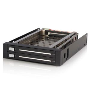 Painel Frontal p/ Drive HSB220SAT25B 8,89cm (3.5) Preto - STARTECH