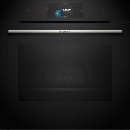 Forno c/ Função Vapor Serie 8 HSG7584B1 71L (Preto) - BOSCH