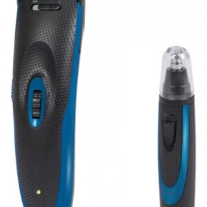 Aparador de Cabelo/Barba + Aparador Nasal e Orelhas (Preto) - PROFICARE