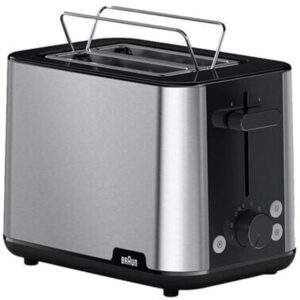 Torradeira 900W 2 Fenda Bandeja Migalhas - BRAUN