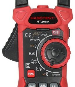 Pinça Amperímétrica Digital HT208D - HABOTEST