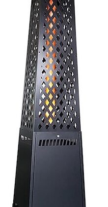 Salamandra de Exterior a Pellets FREYA 14kW (Preto) - HTW