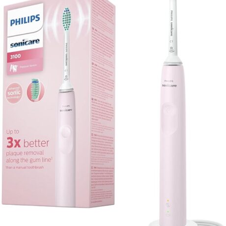 Escova de Dentes Elétrica Série 3100 HX3671 (Rosa/Branco) - PHILIPS
