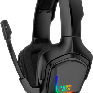 Auscultadores Headset Gaming HX601 (Preto) - KEEP OUT