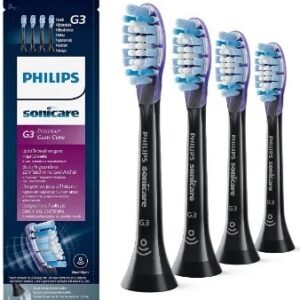 Pack 4x Recargas p/ Escova de Dentes Elétrica Sonicare Premium Gum Care Standard (Preto) - PHILIPS