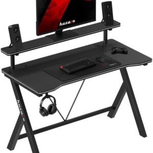 Mesa Gaming Hero 1.9 120cm (Preto) - HUZARO