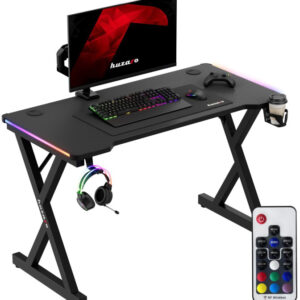 Mesa Gaming Hero 2.3 RGB 120cm - HUZARO