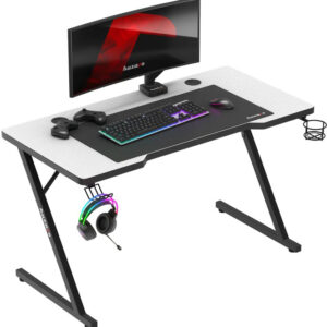 Mesa Gaming Hero 2.5 120cm (Branco) - HUZARO