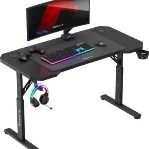 Mesa Gaming Hero 2.6 120cm (Preto) - HUZARO