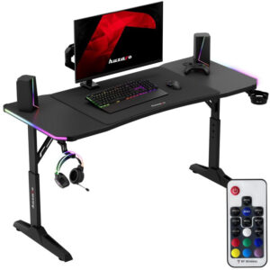 Mesa Gaming Hero 3.6 RGB (Preto) - HUZARO