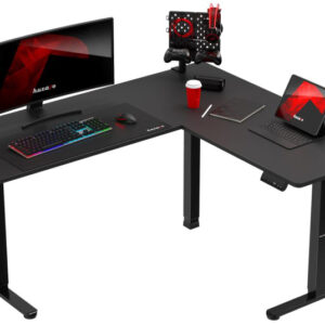 Mesa Gaming Elétrica Hero 9.5 160cm (Preta) - HUZARO
