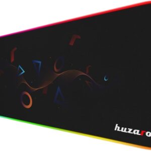 Tapete de Rato Gaming 2.0 Xl RGB (80 x 23 cm) - HUZARO