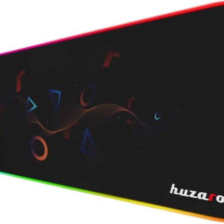 Tapete de Rato Gaming 2.0 Xl RGB (80 x 23 cm) - HUZARO