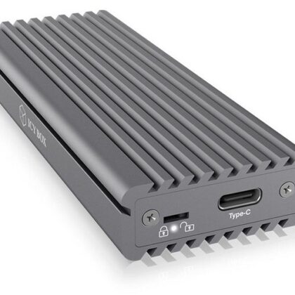 Caixa p/ Disco IB-1817M-C31 M.2 (Cinzento) - ICY BOX