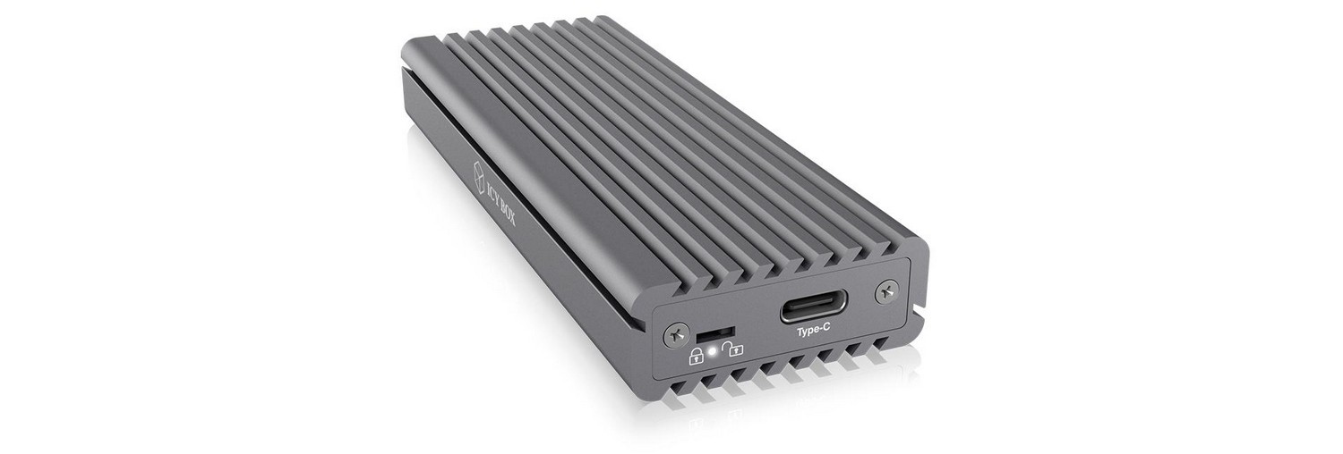 Caixa p/ Disco IB-1817M-C31 M.2 (Cinzento) - ICY BOX