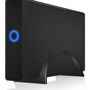 Caixa p/ Disco Rigido IB-377U3 3,5 SATA (Preto) - ICY BOX