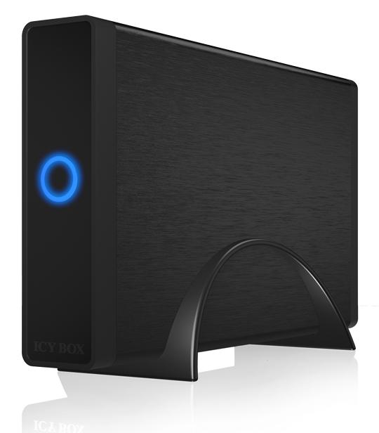 Caixa p/ Disco Rigido IB-377U3 3,5 SATA (Preto) - ICY BOX