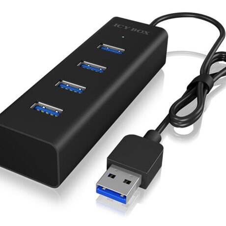 Hub USB A - 4x USB A (Preto) - ICY BOX