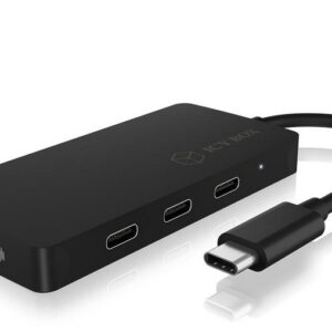 Hub USB C - 4x USB C (Preto) - RAIDSONIC