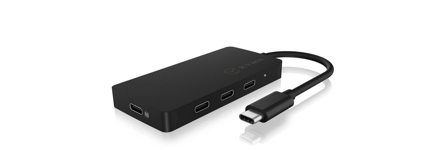 Hub USB C - 4x USB C (Preto) - RAIDSONIC