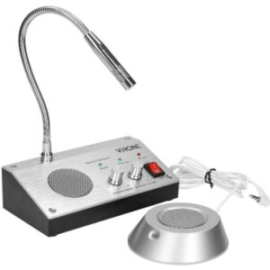 Microfone c/ Intercomunicador Bi-Direccional p/ Vidro - ORNO