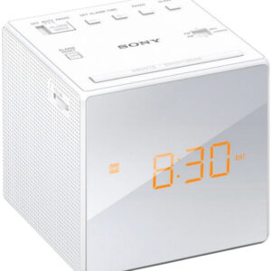 Rádio Relógio Despertador ICF-C1 (Branco) - SONY