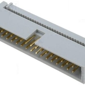 Ficha IDC 34 Pinos (2x17) Macho p/ Flat-cable
