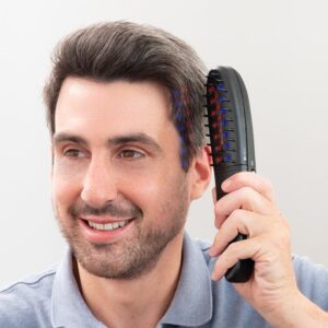 Jogo de Escovas El?trico p/ Perda de Cabelo c/ Acess?rios (12 pe?as) - INNOVAGOODS
