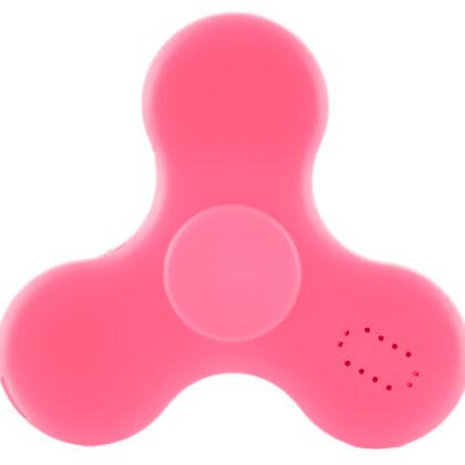Fidget Spinner LED c/ Coluna Bluetooth (Rosa) - INNOVAGOODS