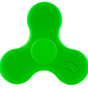 Fidget Spinner LED c/ Coluna Bluetooth (Verde) - INNOVAGOODS
