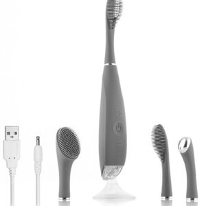 Escova de Dentes/Face Eléctrica Multiusos Sónica (a Bateria) - INNOVAGOODS