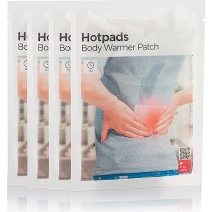 Pack 4x Emplastros Térmicos Corporais Hotpads - INNOVAGOODS