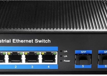 Switch de Rede 4 Portas Gigabit + 2 Portas SFP IG1004S2P (Preto) - CUDY