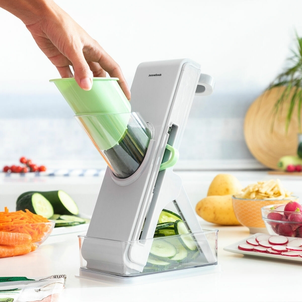 Mandolina Cortadora de Verduras Dobrável 5-EM-1 Slichen - INNOVAGOODS