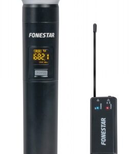 Microfone UHF s/ Fios - FONESTAR