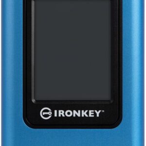 Disco Externo IronKey Vault Privacy 80 960GB USB 3.2 Gen1 (Azul) - KINGSTON