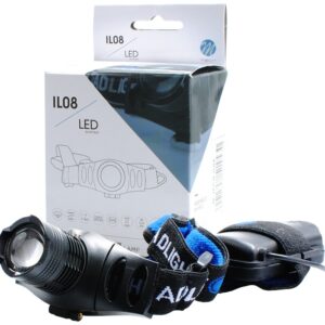 Lanterna de Cabe?a 1x LED CREE XPE Q5 150Lm - M-TECH