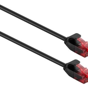 Cabo de Rede RJ45 U/UTP CAT6 Preto (5 mts) - EWENT