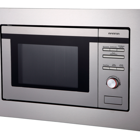 Microondas 20L 800W c/ Grill (Cinzento) - INFINITON