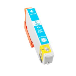 Tinteiro Compat?vel Epson T2435/T2425 (24XL) C13T24354010/C13T24254010 - Azul Claro