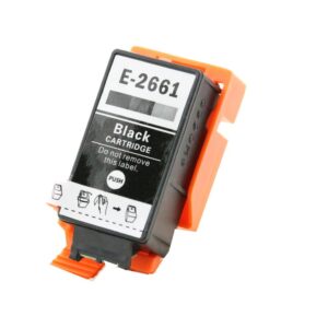 Tinteiro Compatível EPSON T266 (C13T26614010) - Preto