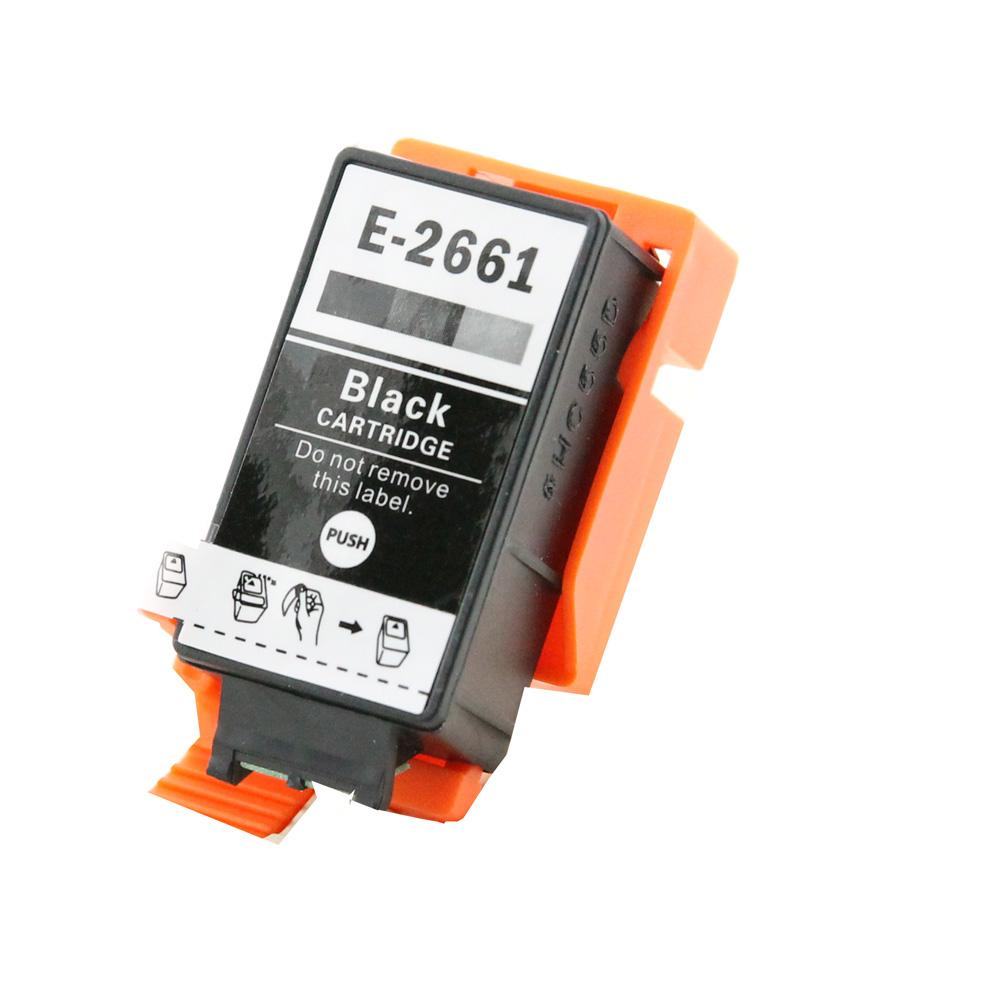 Tinteiro Compatível EPSON T266 (C13T26614010) - Preto