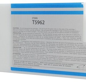 Tinteiro Compat?vel Epson T5962 (C13T596200) - Azul