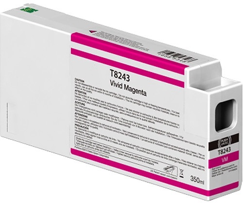 Tinteiro Compatível EPSON T8043/T8243 (C13T804300/C13T824300) - Magenta