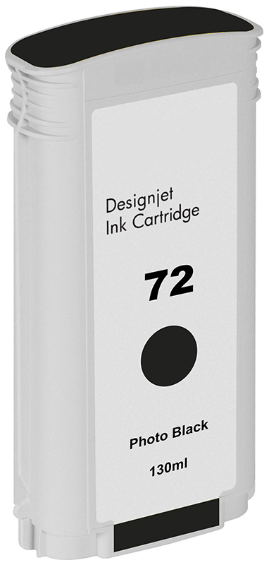 Tinteiro Compatível HP 72 (C9370A) - Preto Foto